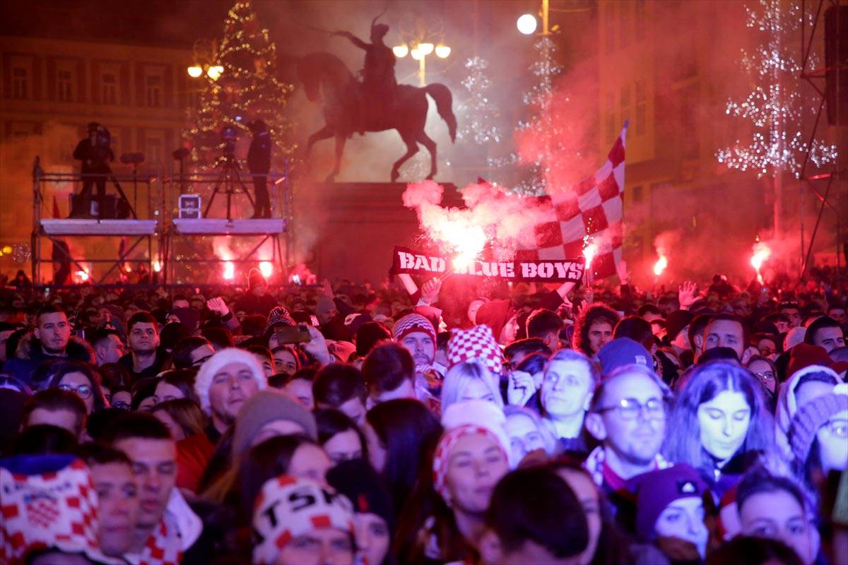 Doček fudbalera Hrvatske posle Svetskog prvenstva 2022