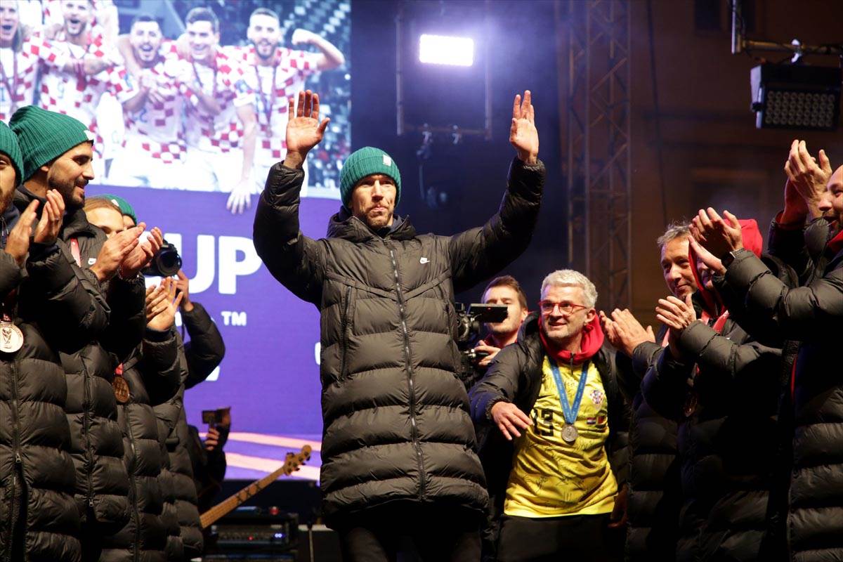 Doček fudbalera Hrvatske posle Svetskog prvenstva 2022