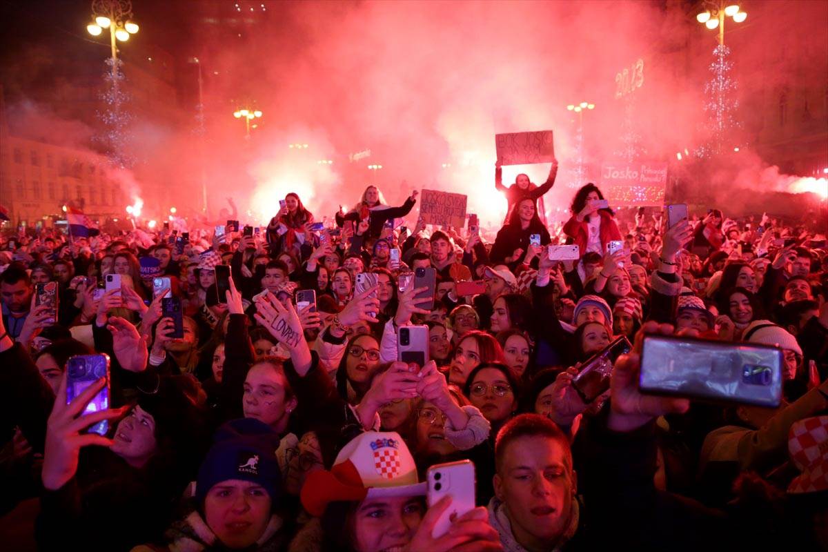 Doček fudbalera Hrvatske posle Svetskog prvenstva 2022