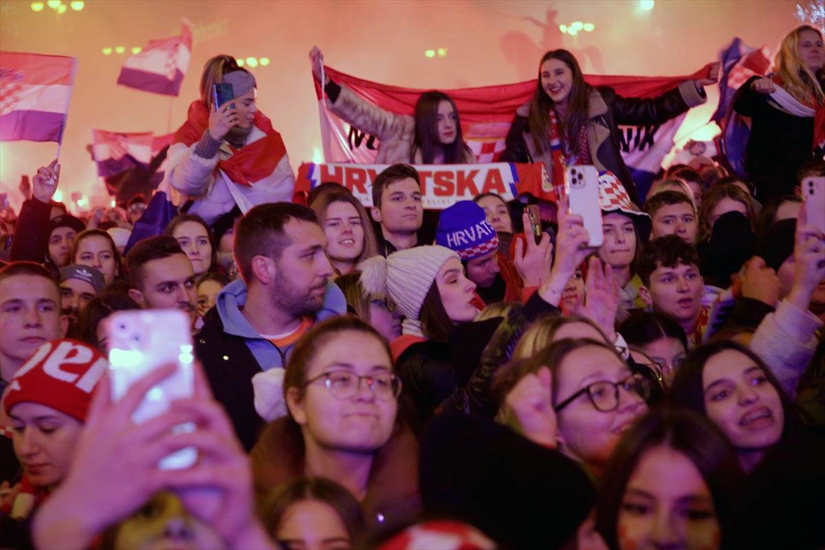 Doček fudbalera Hrvatske posle Svetskog prvenstva 2022