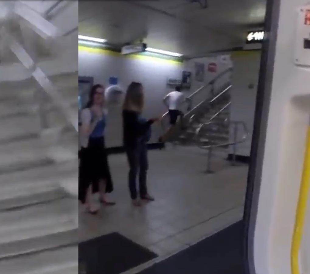 Izašao iz voza pa ga stigao na sledećoj stanici