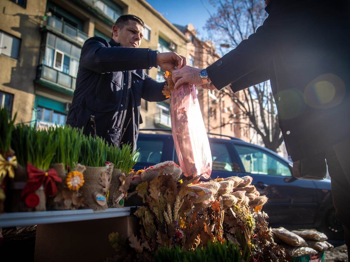 Cene ribe i badnjaka na pijacama