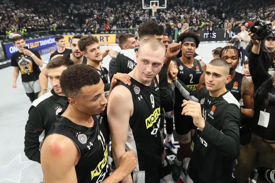 Raspored Partizana u januaru Evroliga i dobra forma raduju Željka Obradovića