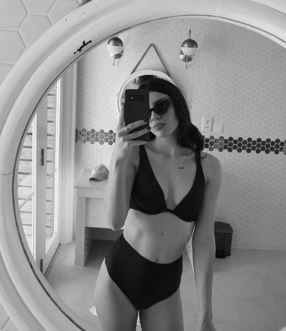 Miloš Biković u teretani sa devojkom Ivanom Malić