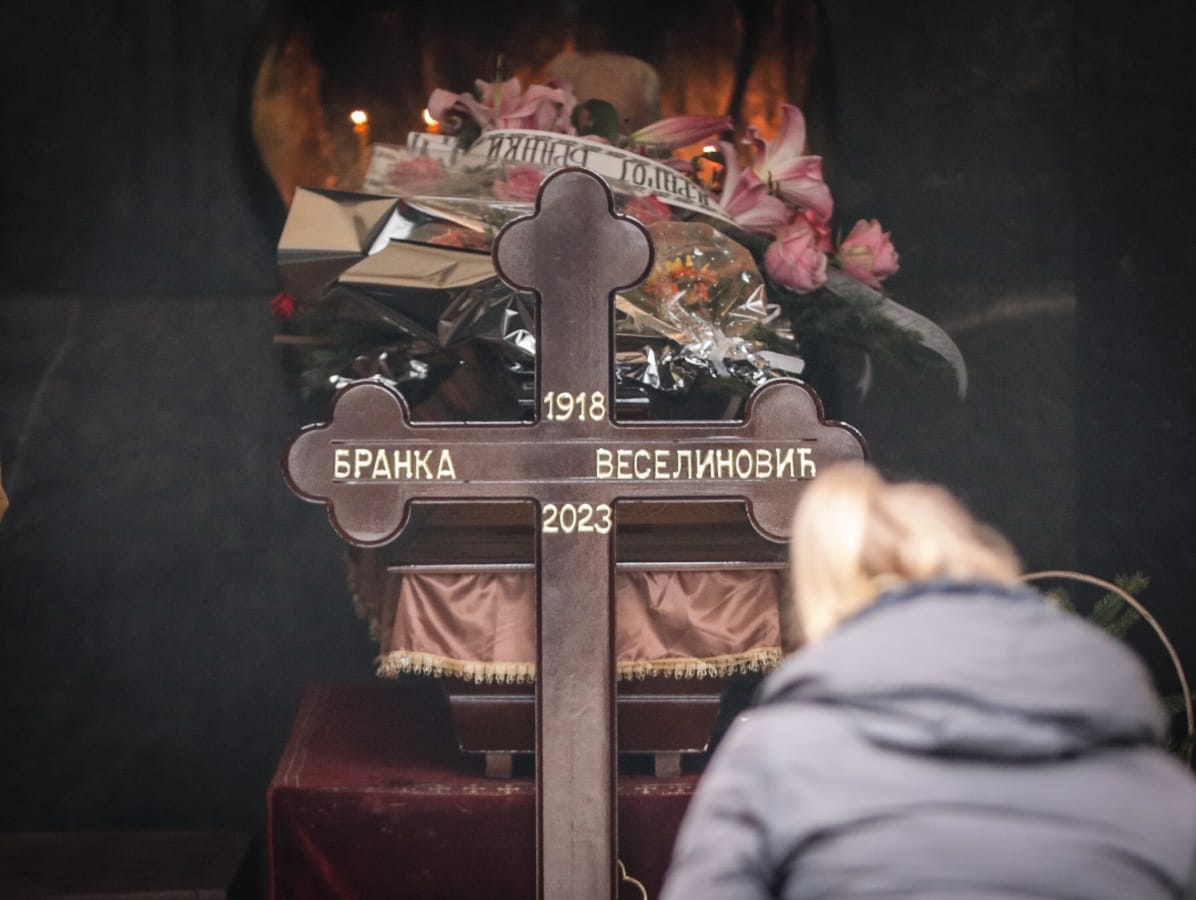 Sahranjena Branka Veselinović