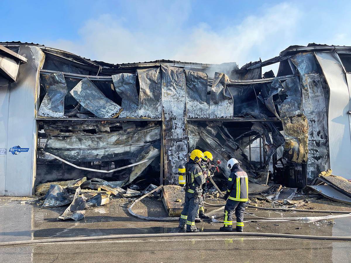 Kako izgleda Kemoimpex nakon požara