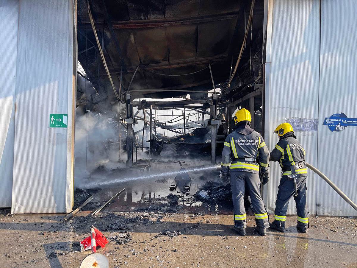 Kako izgleda Kemoimpex nakon požara