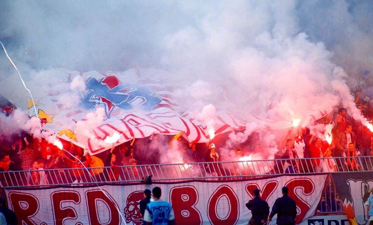 Crvena zvezda - Partizan, večiti derbi 1999. godine (2).jpg