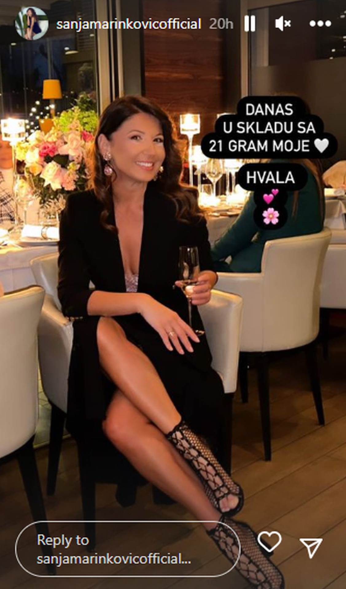 Sanja Marinković proslavila 49 rođendan