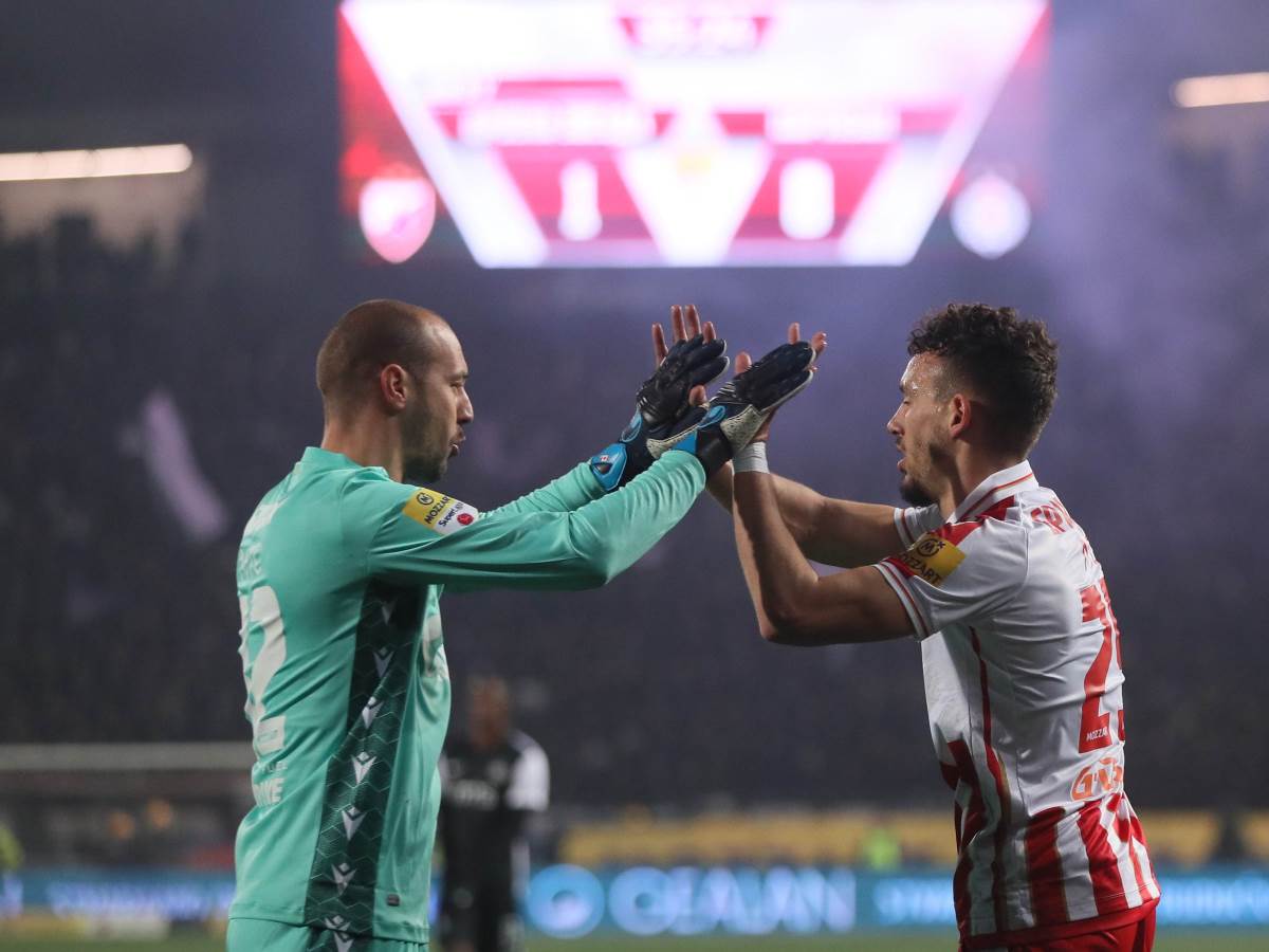 Milan Borjan i Strahinja Eraković na Marakani
