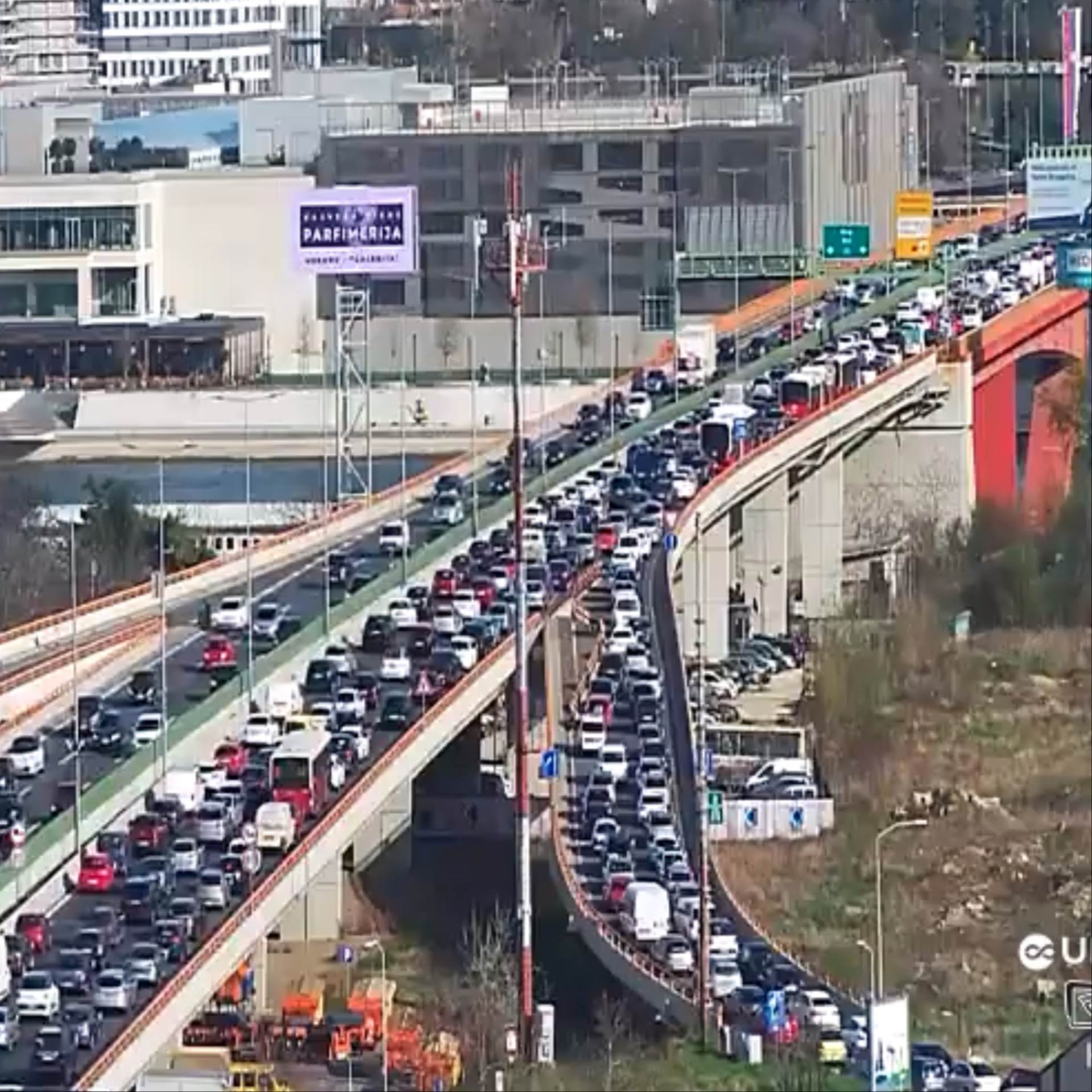 Gužva u saobraćaju u Beogradu