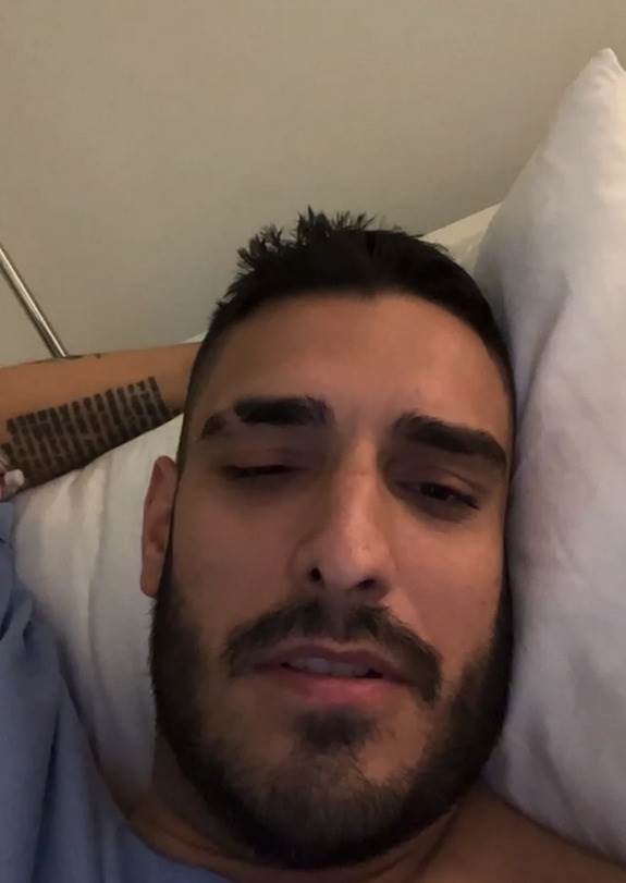 Darko Lazić u bolnici sin Aleksej mu došao u posetu