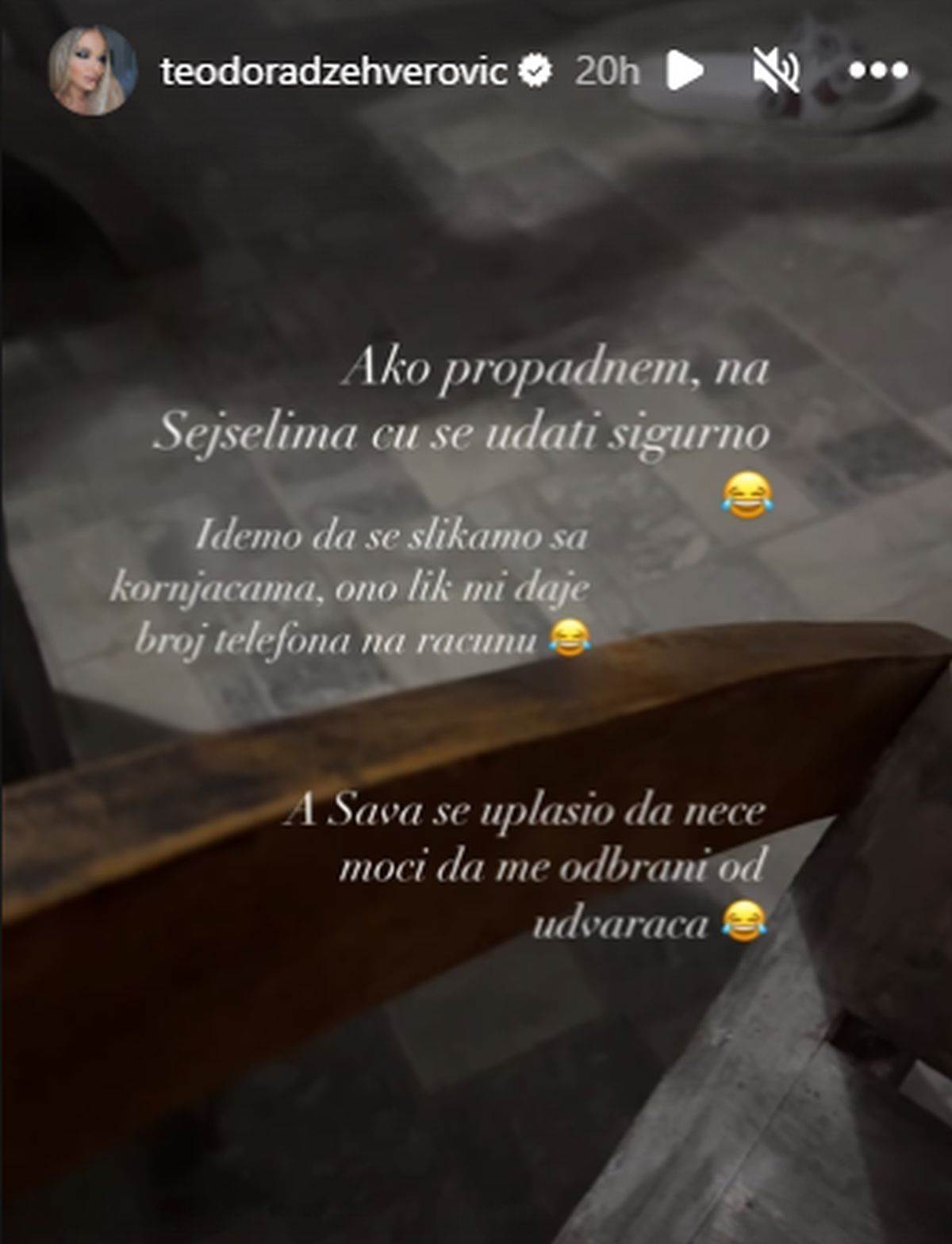 Teodoru Džehverović muškarac lupio po zadnjici