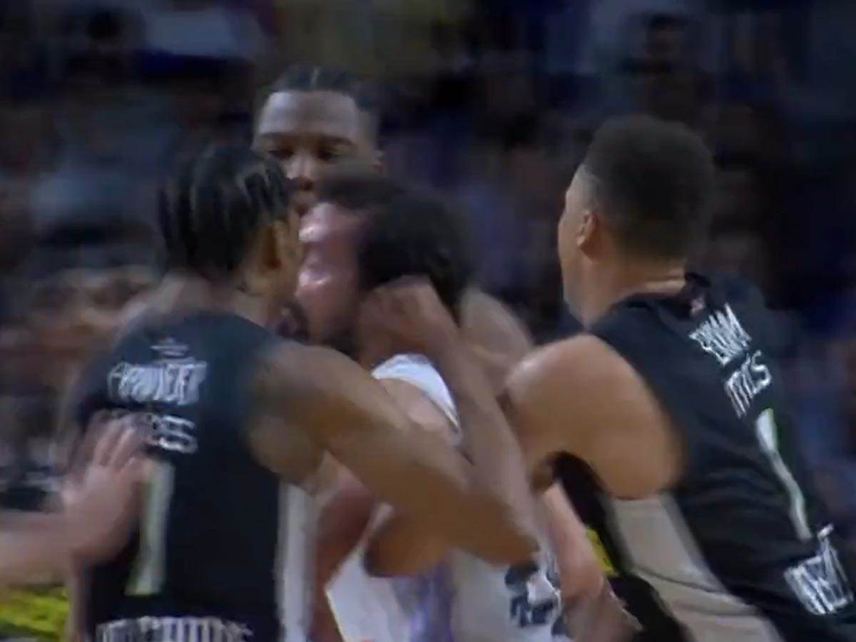 Tuča na Real Madrid Partizan