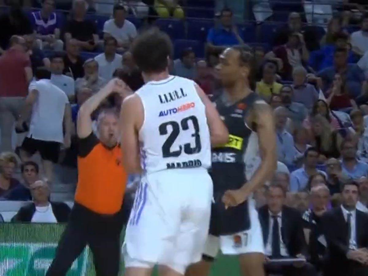 Tuča na Real Madrid Partizan