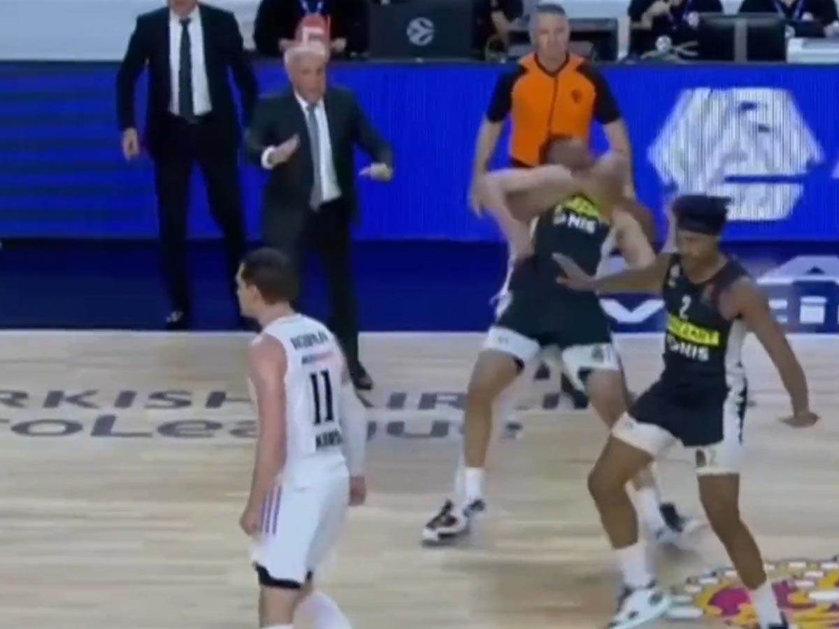 Tuča na Real Madrid Partizan