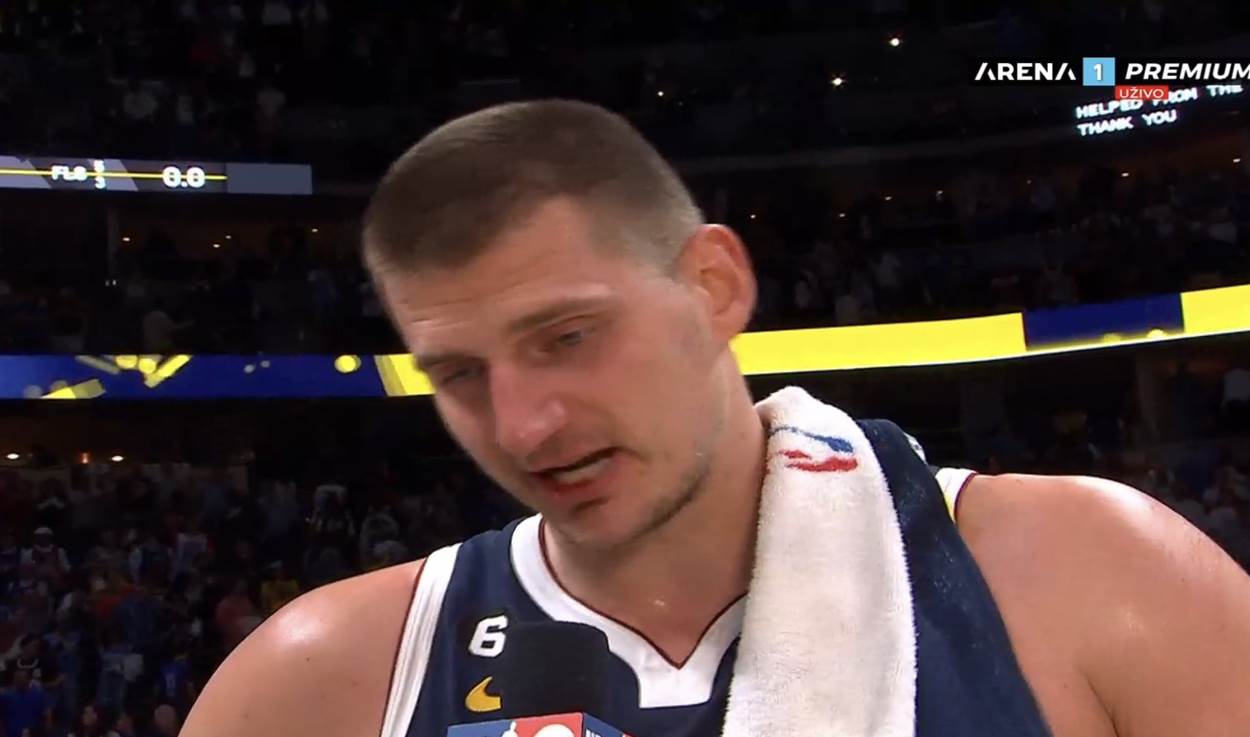 Nikola Jokić intervju posle meča