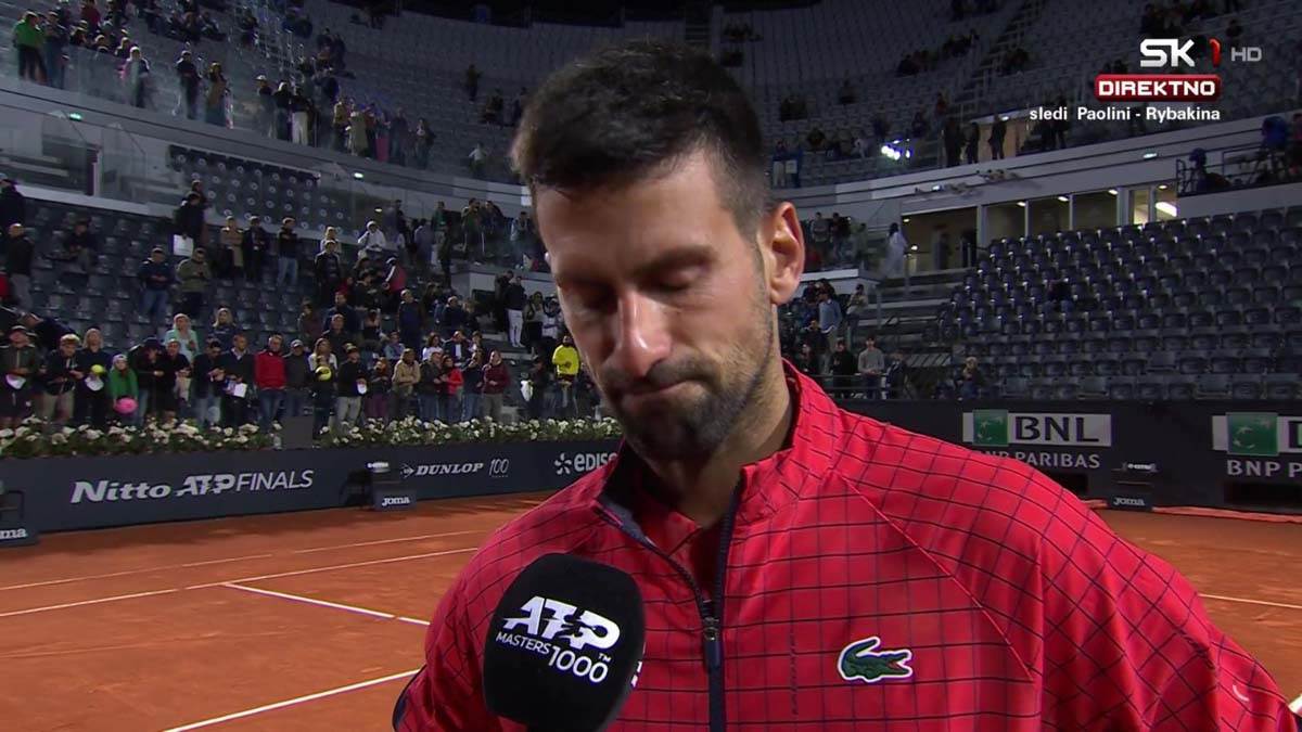 Kad igra Novak Đoković protiv Dimitrova u Rimu