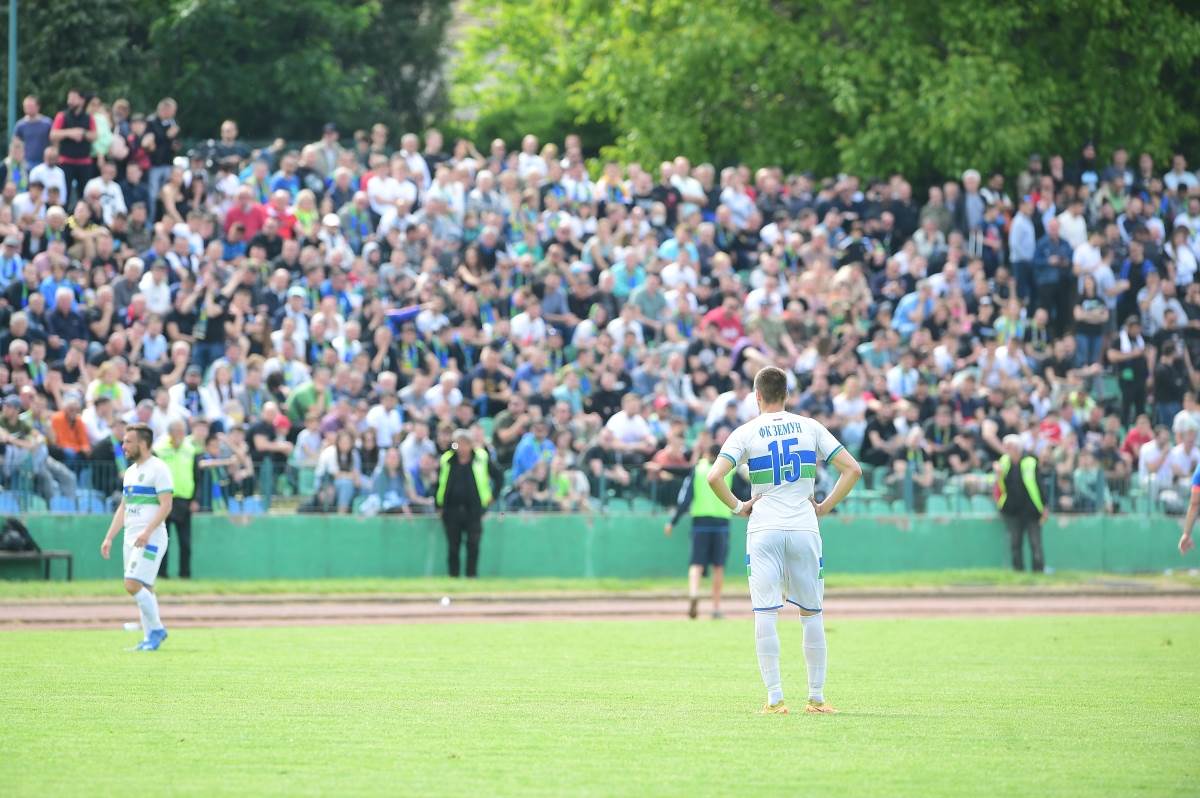 Tuča Budućnost Dobanovci Zemun video snimak