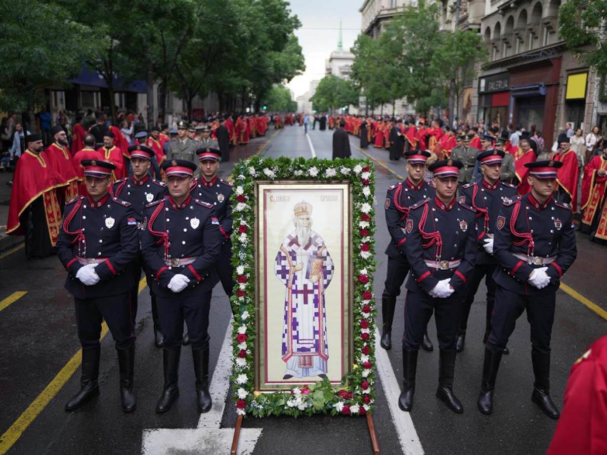 Spasovdanska litija u Beogradu 2023