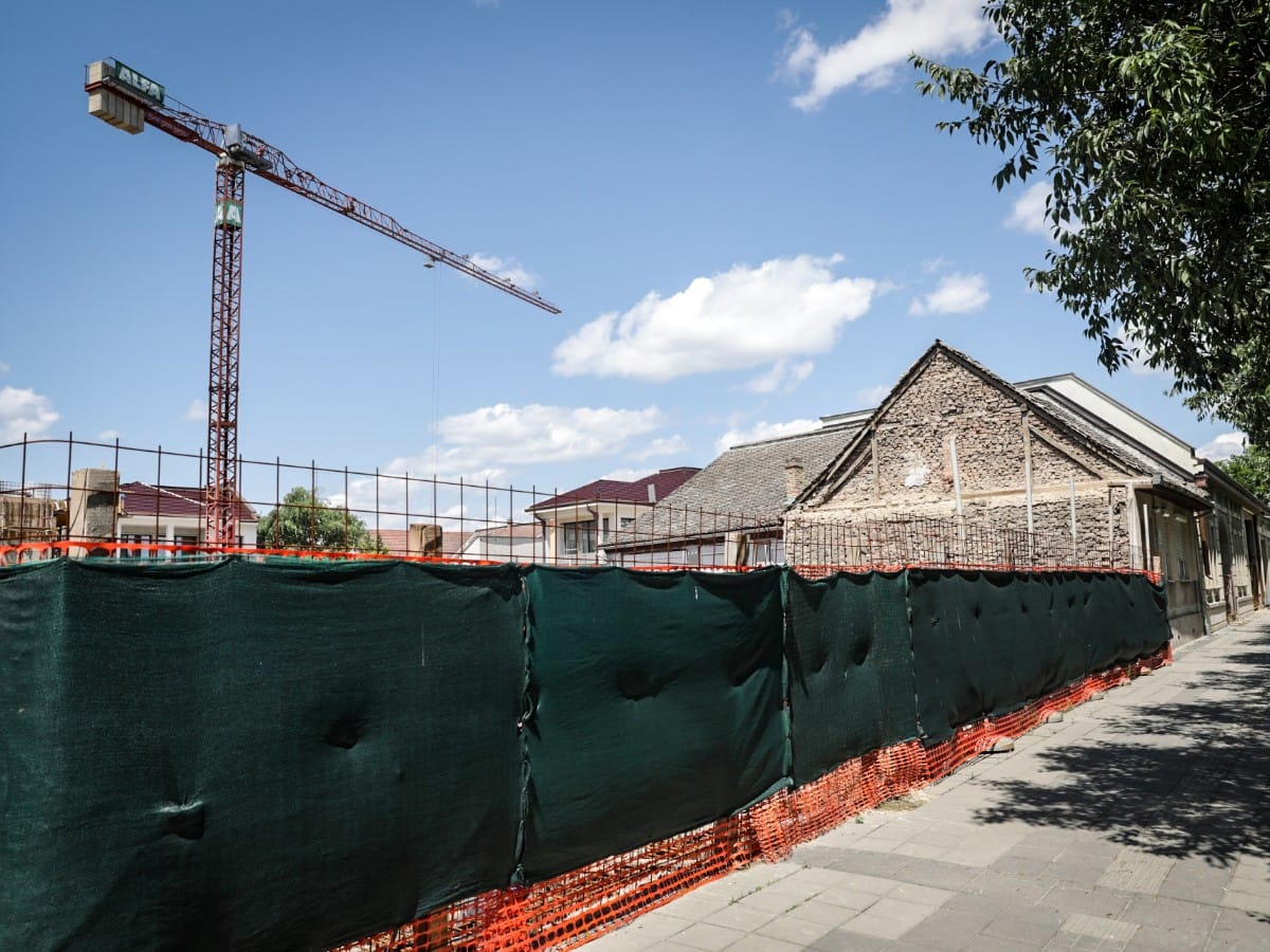 Gradjevisnki radovi na budućoj kući Nikole Jokića u Somboru
