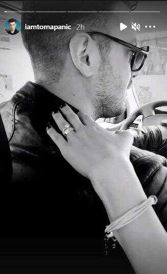 nadezda biljic toma panic zaprosio je prsten veridba 