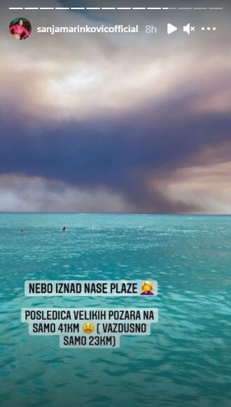 Sanja Marinković u Turskoj