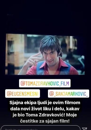 Ceca Ražnatović o filmu Toma