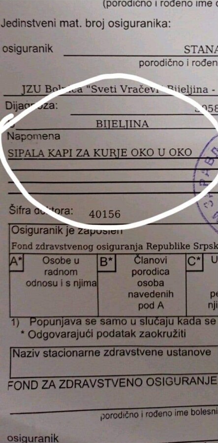 kurje oko