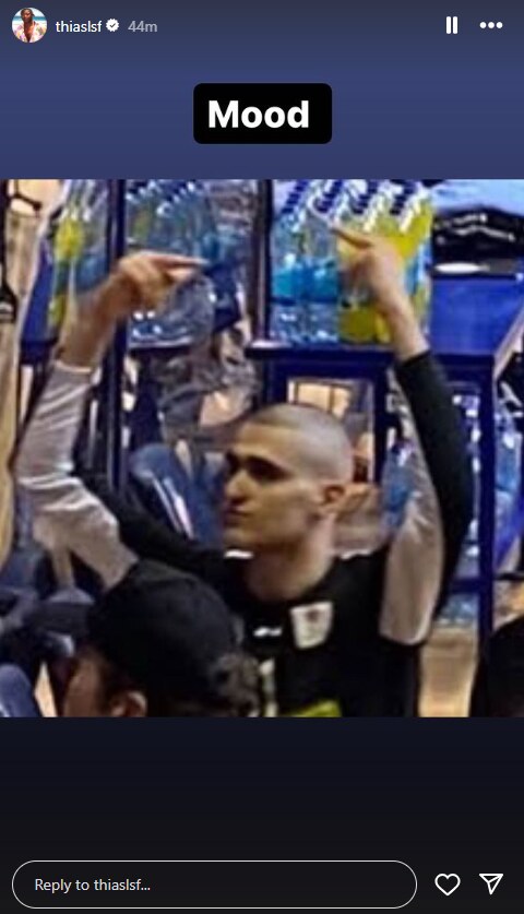 Matijas Lesor poruka na Instagramu pred derbi