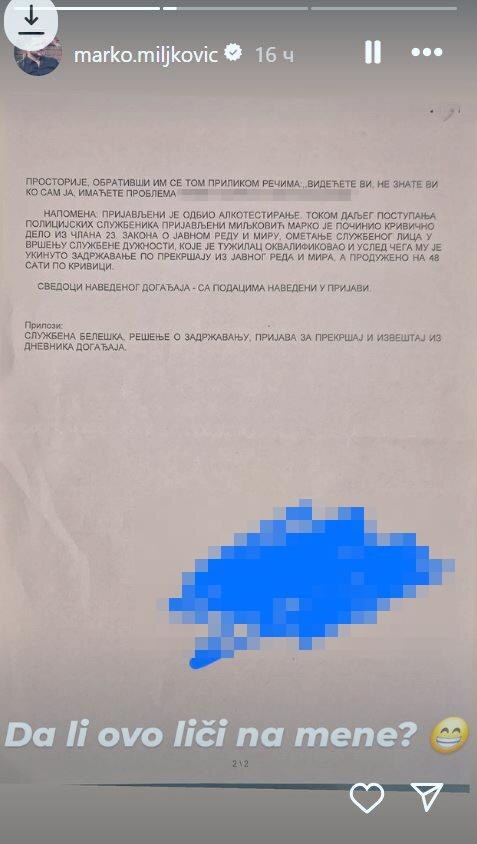marko miljković optužnica
