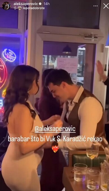 Venčanje Alekse Perovića i Isidore