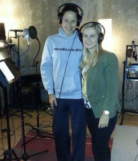 Ana Ivanović u studiju