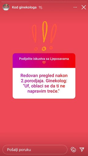 Iskustvo kod ginekologa