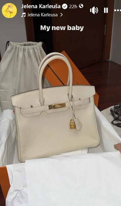 JK sa Hermes tašnom