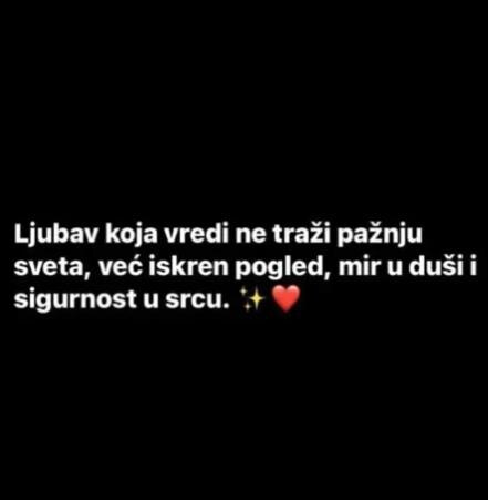 Samira Lončarević objava na mrežama