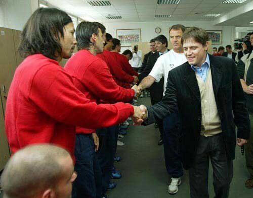 Prvi trening Bajevića u Zvezdi