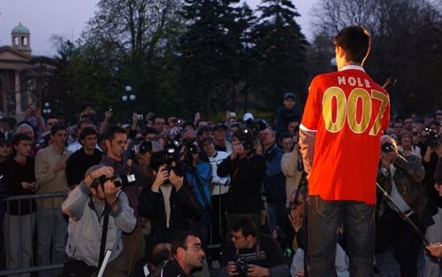 Nole "007" u Beogradu