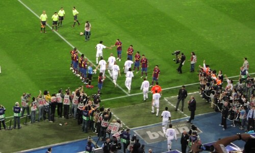 Real - Barsa, na terenu i oko njega