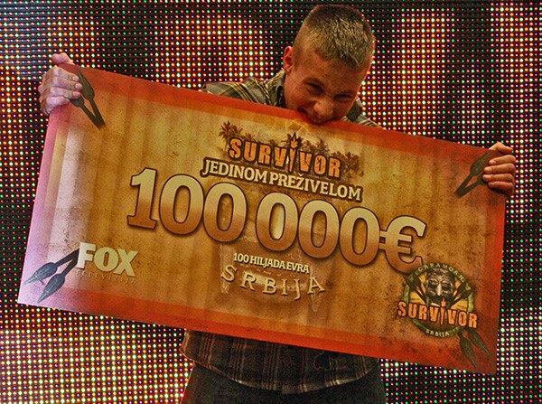Survivor: Aca preživeo i odneo 100.000 evra