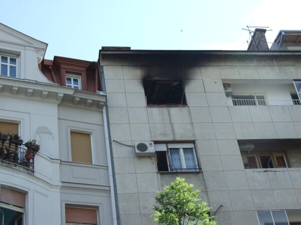 Požar na Obilićevom vencu