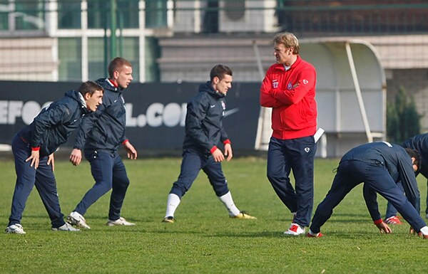 Zvezdin prvi trening sa Prosinečkim