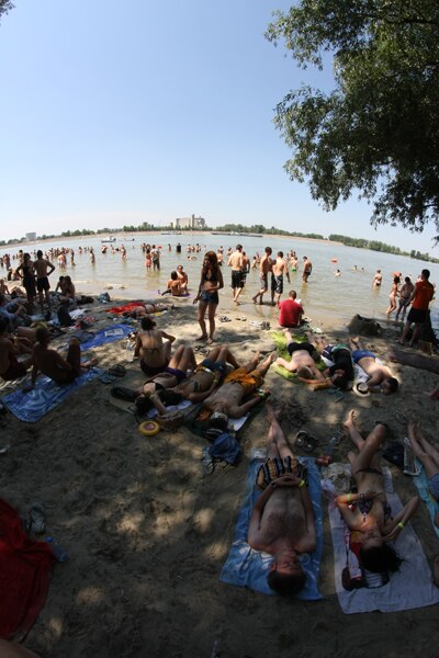 EXIT kamp: Dremanje i brčka