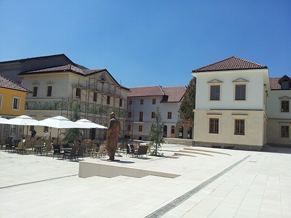 Kusturičin Andrićgrad u izgradnji