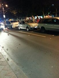 Sudar tri vozila na Bulevaru