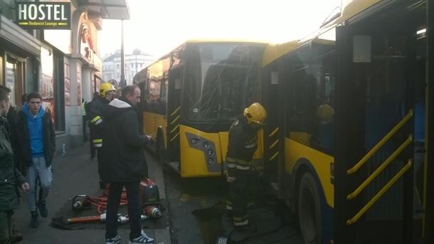Sudar autobusa - Zeleni venac