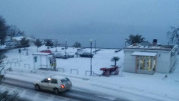 Crnogorsko primorje pod snegom