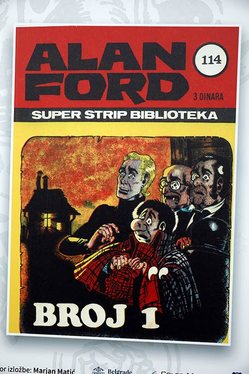 Alan Ford: Izložba 50 godina stripa Alan Ford (FOTO)