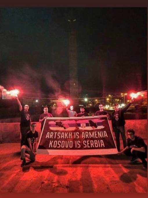 Crvena zvezda Kosovo je Srbija Arcah je Jermenija Ararat