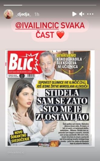 miroslav mika aleksic seksualno zlostavljanje silovanje milena radulovic glumica iva ilincic 